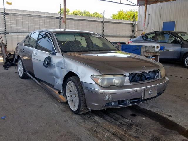 WBAGN63402DR05252 - 2002 BMW 745 LI BEIGE photo 1