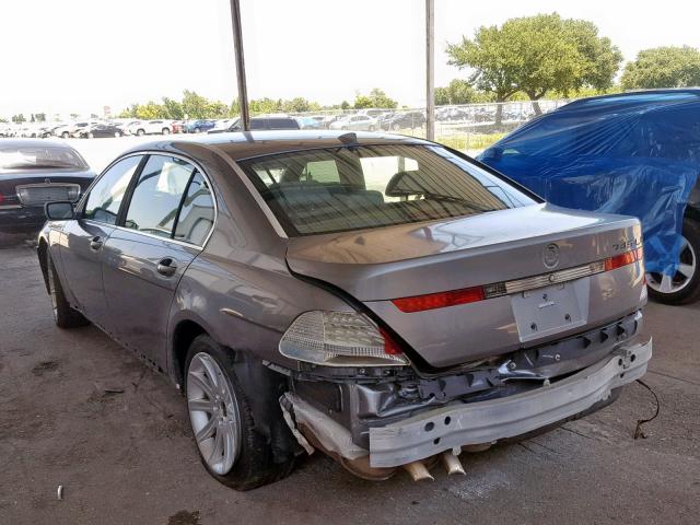 WBAGN63402DR05252 - 2002 BMW 745 LI BEIGE photo 3