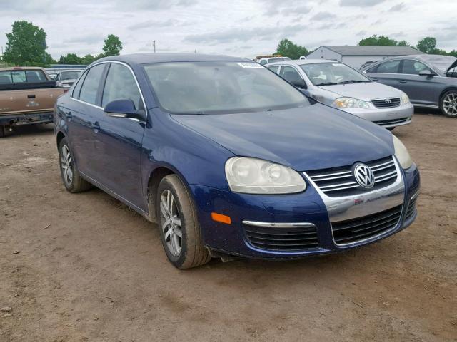 3VWST71K06M719714 - 2006 VOLKSWAGEN JETTA TDI BLUE photo 1