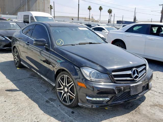 WDDGJ4HB1EG209468 - 2014 MERCEDES-BENZ C 250 BLACK photo 1