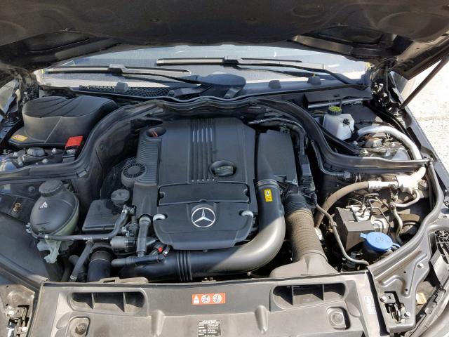 WDDGJ4HB1EG209468 - 2014 MERCEDES-BENZ C 250 BLACK photo 7