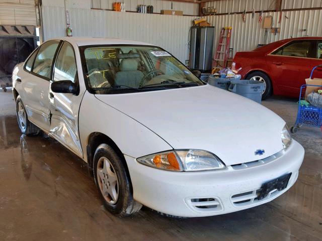 1G1JC524217273189 - 2001 CHEVROLET CAVALIER B WHITE photo 1