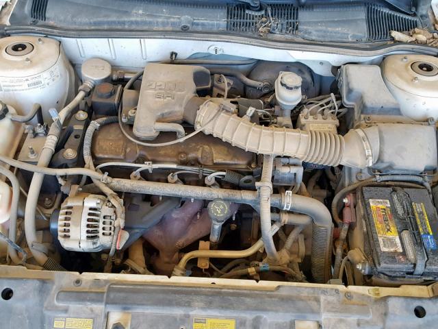 1G1JC524217273189 - 2001 CHEVROLET CAVALIER B WHITE photo 7