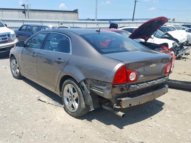 1G1ZC5EB5AF228542 - 2010 CHEVROLET MALIBU 1LT 棕色 照片 3
