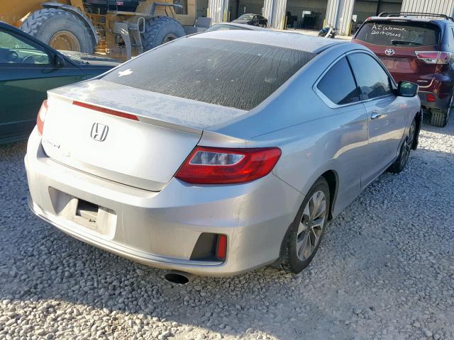 1HGCT1B36DA000717 - 2013 HONDA ACCORD LX- SILVER photo 4