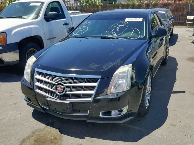 1G6DV57V080206970 - 2008 CADILLAC CTS HI FEA BLACK photo 2