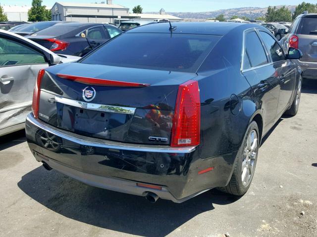 1G6DV57V080206970 - 2008 CADILLAC CTS HI FEA BLACK photo 4