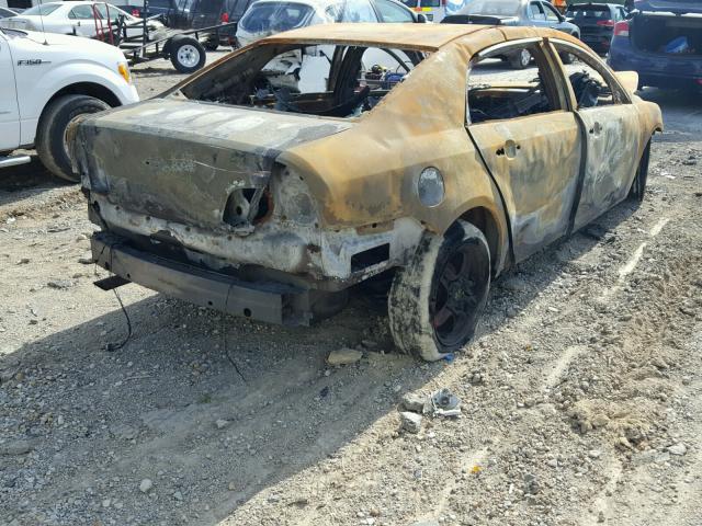 1G1ZG57B69F127975 - 2009 CHEVROLET MALIBU LS 烧焦的 照片 4