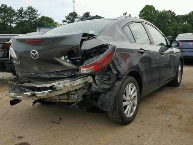 JM1BL1V78C1539069 - 2012 MAZDA 3 I GRAY photo 4