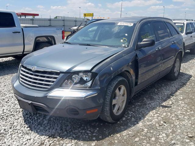 2C4GM68485R585016 - 2005 CHRYSLER PACIFICA T BLUE photo 2