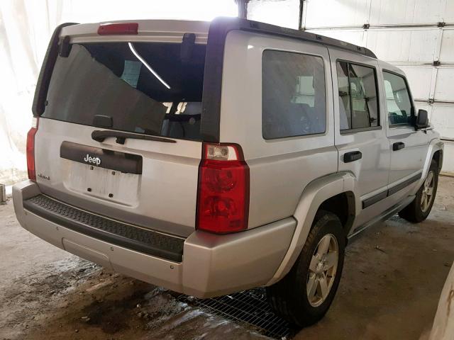 1J8HG48K56C173637 - 2006 JEEP COMMANDER 银色 照片 4