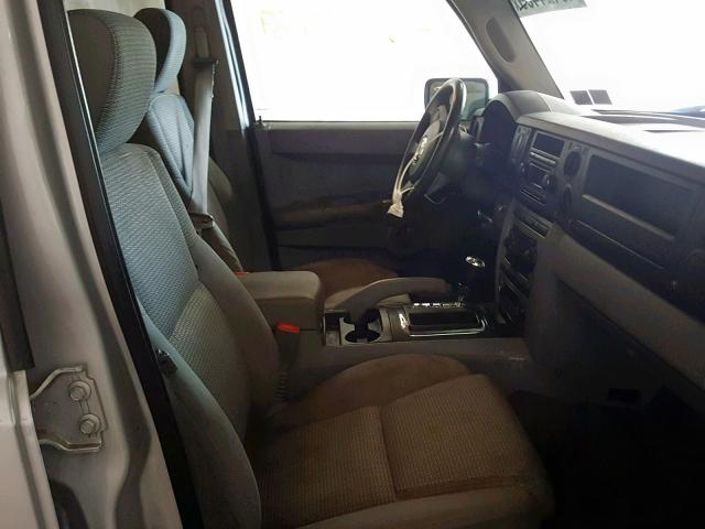 1J8HG48K56C173637 - 2006 JEEP COMMANDER 银色 照片 5