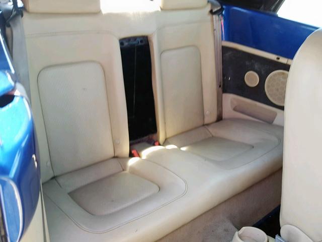 3VWRF31Y28M404595 - 2008 VOLKSWAGEN NEW BEETLE Mavi foto 6