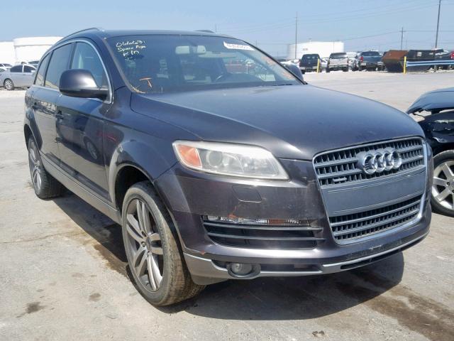 WA1AV74L07D066631 - 2007 AUDI Q7 4.2 QUA BLACK photo 1