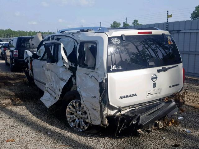 5N1AA0NE8FN608989 - 2015 NISSAN ARMADA PLA SILVER photo 3