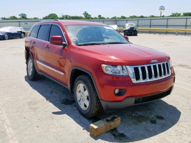 1J4RR4GG5BC514512 - 2011 JEEP GRAND CHER BURGUNDY photo 1