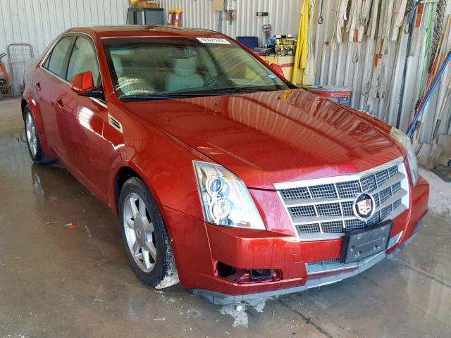 1G6DP57V980119031 - 2008 CADILLAC CTS HI FEA MAROON photo 1