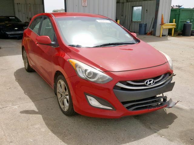 KMHD35LEXDU095688 - 2013 HYUNDAI ELANTRA GT RED photo 1