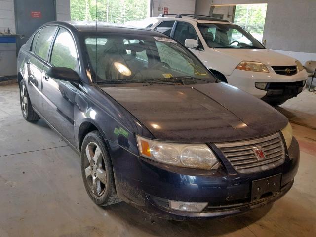 1G8AL55F77Z159183 - 2007 SATURN ION LEVEL BLUE photo 1