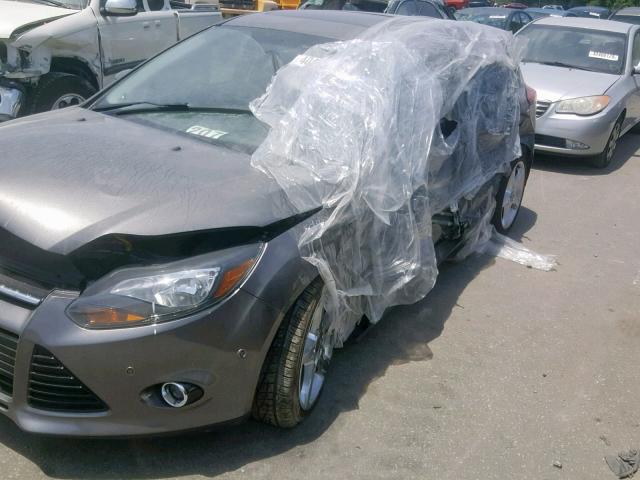 1FADP3N24DL204867 - 2013 FORD FOCUS TITA GRAY photo 10