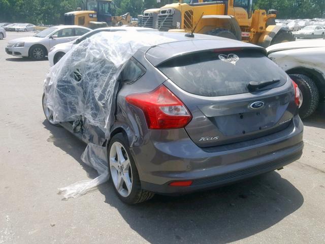 1FADP3N24DL204867 - 2013 FORD FOCUS TITA GRAY photo 3