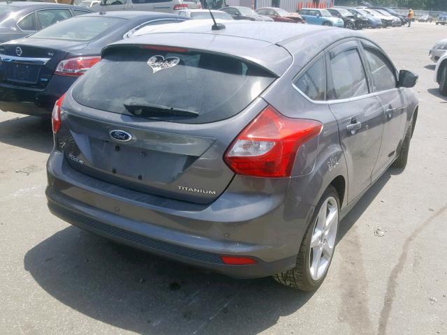 1FADP3N24DL204867 - 2013 FORD FOCUS TITA GRAY photo 4