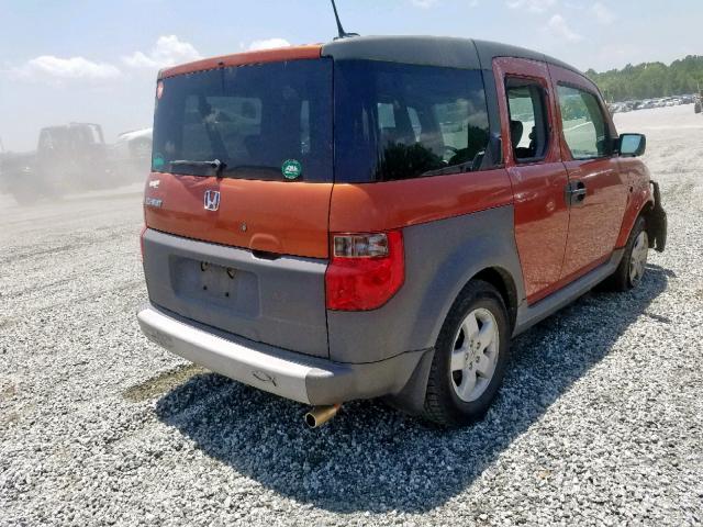 5J6YH18615L012698 - 2005 HONDA ELEMENT EX RED photo 4