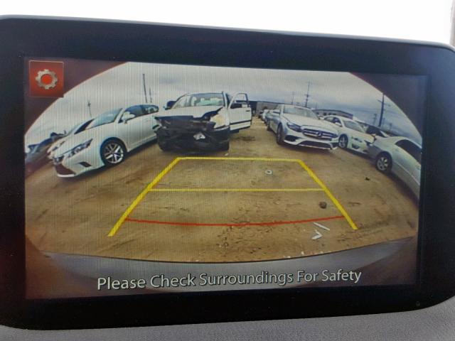 JM1BN1V37J1159497 - 2018 MAZDA 3 TOURING GRAY photo 9