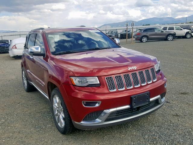 1C4RJFJM2EC398827 - 2014 JEEP GRAND CHER BURGUNDY photo 1