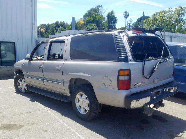 1GKEC16T44J316929 - 2004 GMC YUKON XL C SILVER photo 3