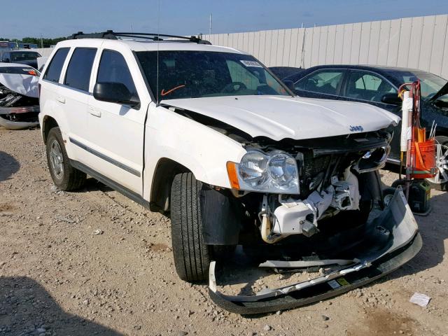 1J4HR58N05C639582 - 2005 JEEP GRAND CHER WHITE photo 1