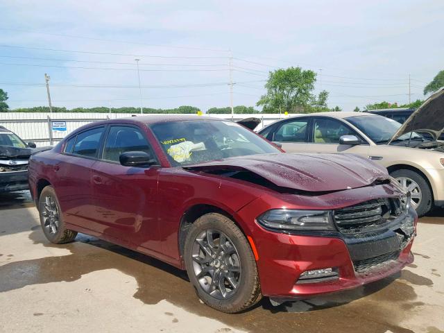 2C3CDXJG9JH231034 - 2018 DODGE CHARGER GT RED photo 1