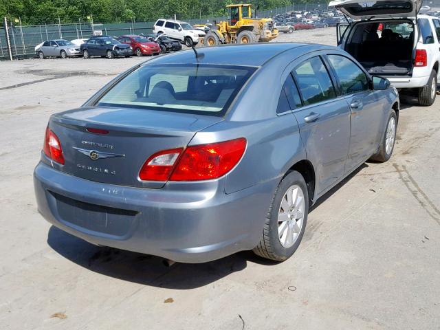 1C3LC46BX9N524829 - 2009 CHRYSLER SEBRING LX BLUE photo 4