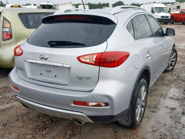 JN1BJ0RP5HM388887 - 2017 INFINITI QX50 SILVER photo 4