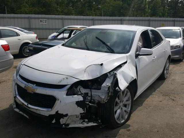 1G11E5SL1EF259586 - 2014 CHEVROLET MALIBU 2LT WHITE photo 2