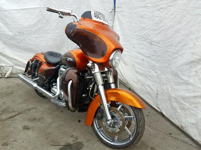 1HD1PZ831CB950569 - 2012 HARLEY-DAVIDSON FLHXSE3 CV ORANGE photo 1