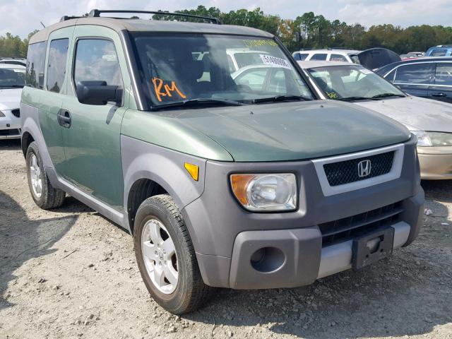 5J6YH18513L016075 - 2003 HONDA ELEMENT EX GREEN photo 1