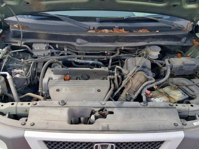 5J6YH18513L016075 - 2003 HONDA ELEMENT EX GREEN photo 7