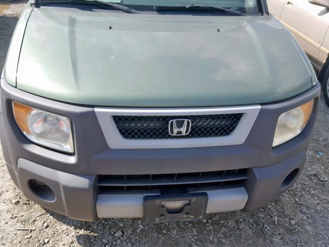 5J6YH18513L016075 - 2003 HONDA ELEMENT EX GREEN photo 9