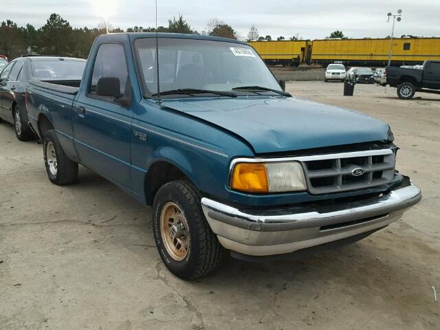 1FTCR10A0RUE01412 - 1994 FORD RANGER GREEN photo 1