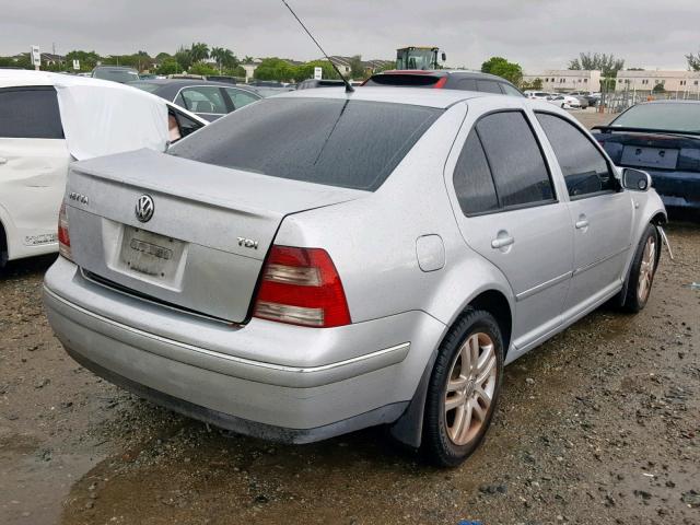 3VWSR69M64M101700 - 2004 VOLKSWAGEN JETTA GLS SILVER photo 4