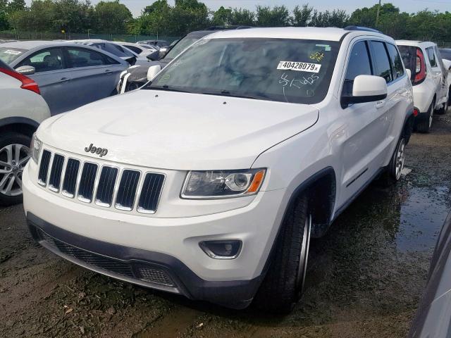 1C4RJEAG8GC351504 - 2016 JEEP GRAND CHER WHITE photo 2