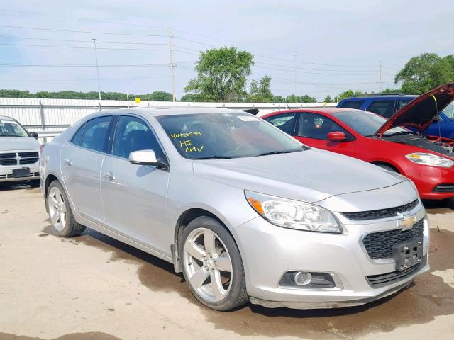 1G11G5SXXFF108258 - 2015 CHEVROLET MALIBU LTZ 银色 照片 1