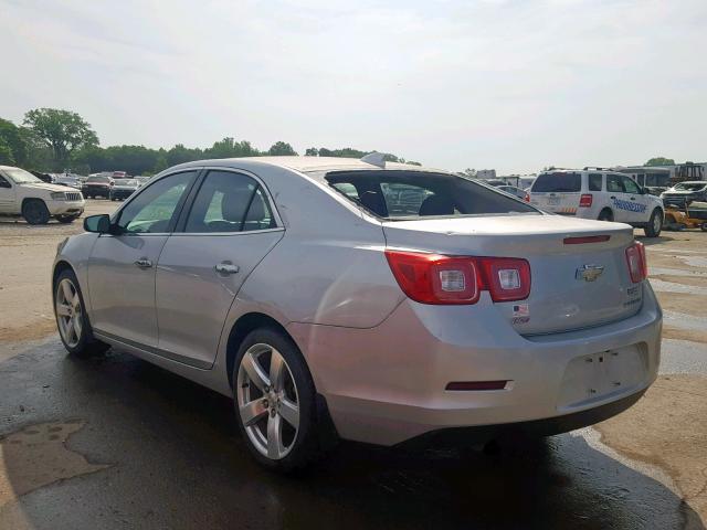 1G11G5SXXFF108258 - 2015 CHEVROLET MALIBU LTZ 银色 照片 3