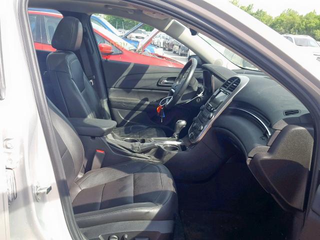 1G11G5SXXFF108258 - 2015 CHEVROLET MALIBU LTZ 银色 照片 5