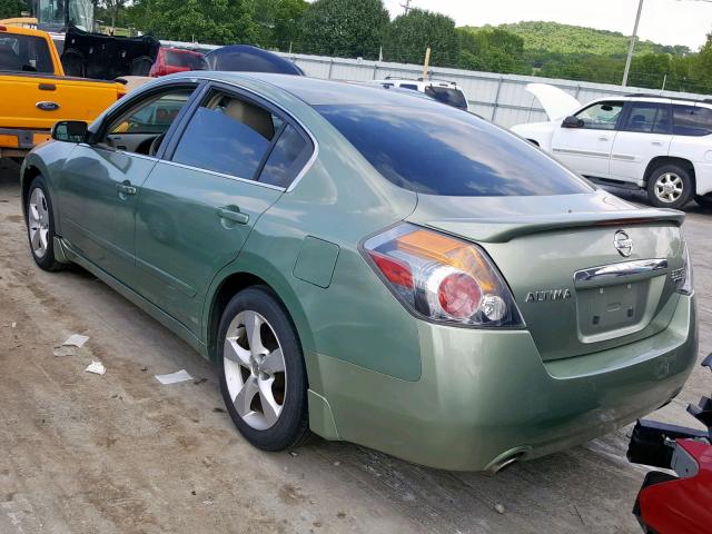 1N4BL21E17N477402 - 2007 NISSAN ALTIMA 3.5 GREEN photo 3