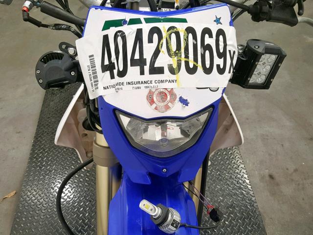 JYACG30Y68A001591 - 2008 YAMAHA WR250 F BLUE photo 10