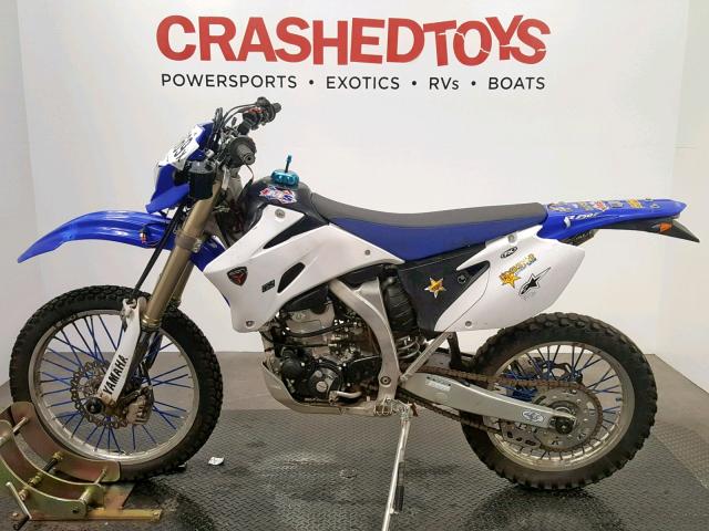 JYACG30Y68A001591 - 2008 YAMAHA WR250 F BLUE photo 3