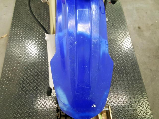 JYACG30Y68A001591 - 2008 YAMAHA WR250 F BLUE photo 9