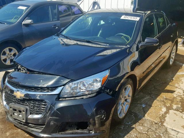 1G11C5SLXFF329934 - 2015 CHEVROLET MALIBU 1LT 黑色 照片 2